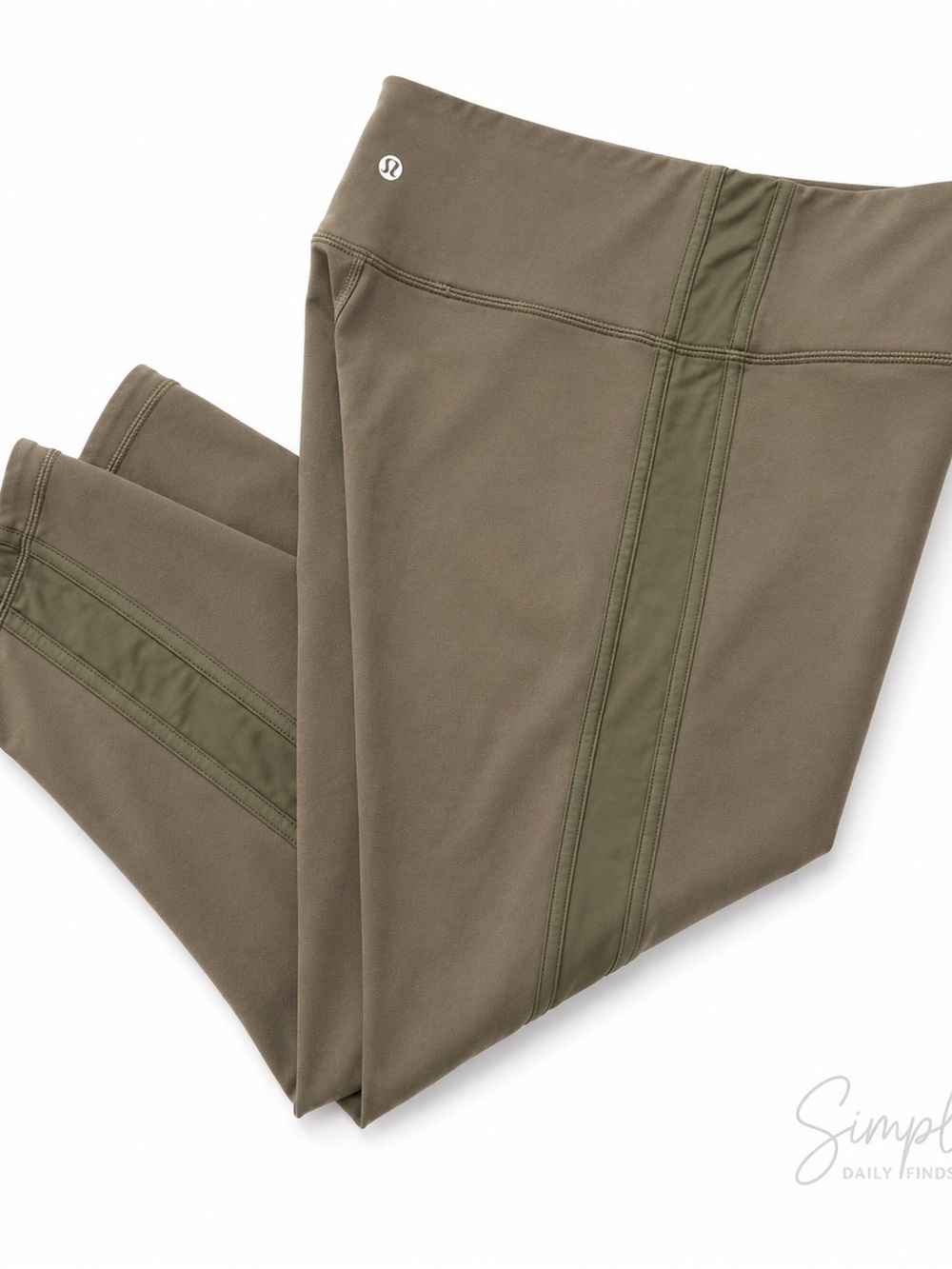lululemon athletica Olive Green High-Rise Leggings Size 10